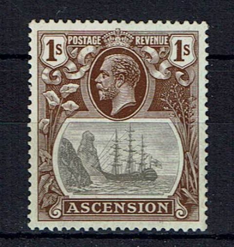 Image of Ascension SG 18a LMM British Commonwealth Stamp
